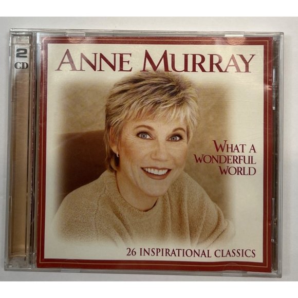 Anne Murray What a Wonderful World 2 CD 26 Inspirational Classics 1999 - Picture 2 of 4